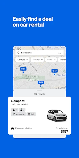 Skyscanner Flights Hotels Cars screenshot