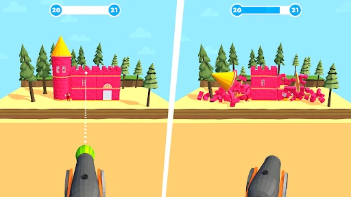Slingshot Smash-Shooting Range screenshot