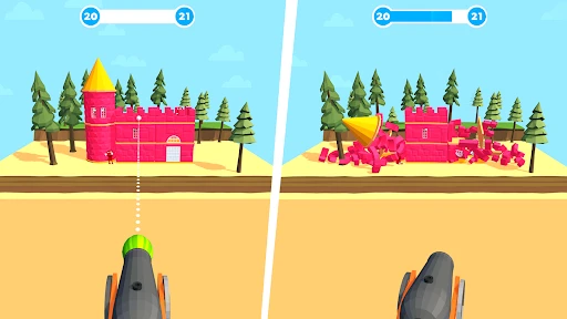 Slingshot Smash-Shooting Range screenshot