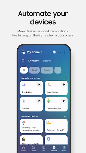 SmartThings screenshot