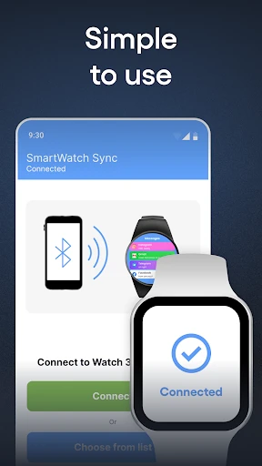 SmartWatch & BT Sync Watch App screenshot