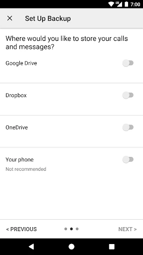 SMS Backup & Restore Pro screenshot