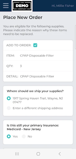 SNAP Resupply screenshot