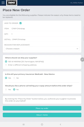 SNAP Resupply screenshot