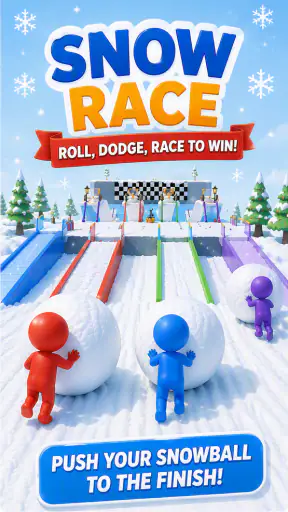 Snow Race screenshot