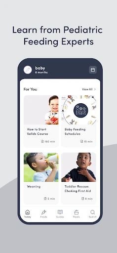 Solid Starts: Baby Food App screenshot