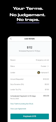 SoLo Funds: Lend & Borrow screenshot