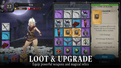 Soul Huntress: Offline Games screenshot