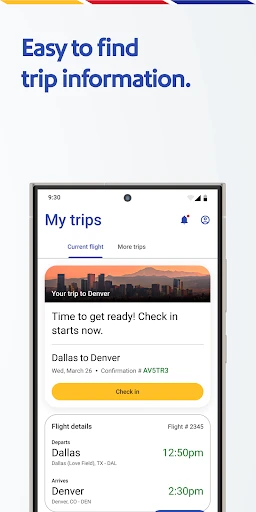 Southwest Airlines: Travel App screenshot