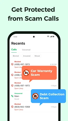 Spam Call Blocker for Android screenshot