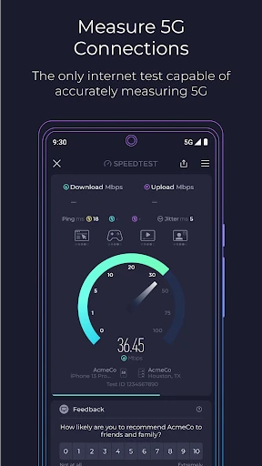 Speedtest by Ookla screenshot