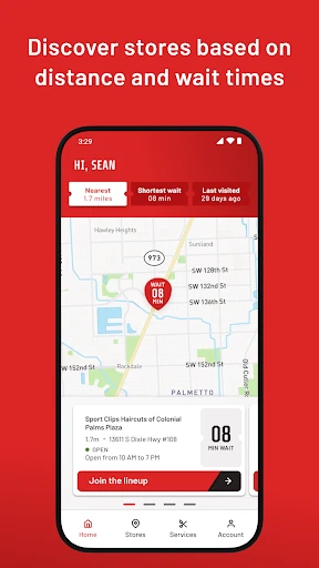 Sport Clips Haircuts Check-In screenshot