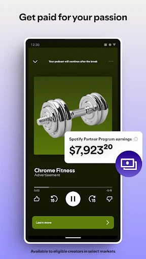 Spotify for Creators screenshot