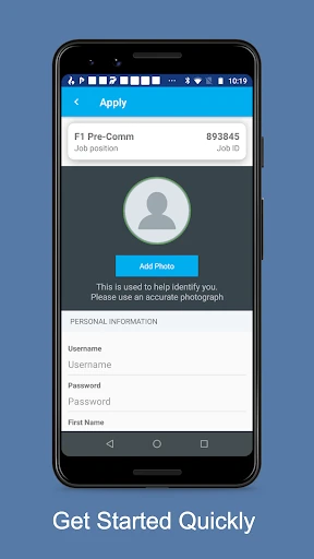 Staffmark WorkNOW screenshot