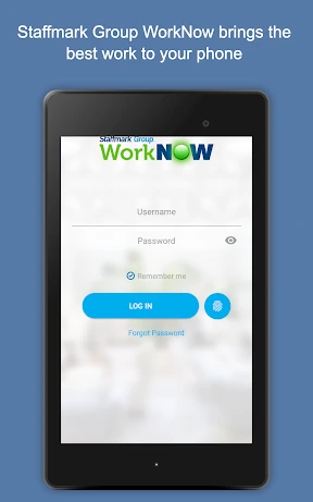 Staffmark WorkNOW screenshot