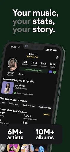 stats.fm for Spotify screenshot