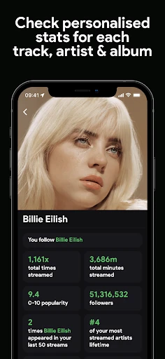 stats.fm for Spotify screenshot
