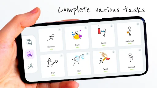 Stickman: draw animation maker screenshot