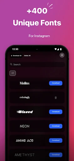 StoryFont for Instagram Story screenshot