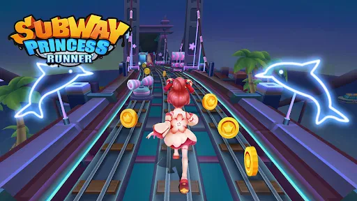 Subway Princess Runner screenshot
