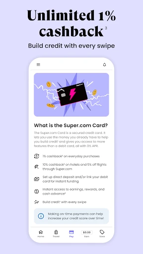 Super.com - Save, Earn, Travel screenshot