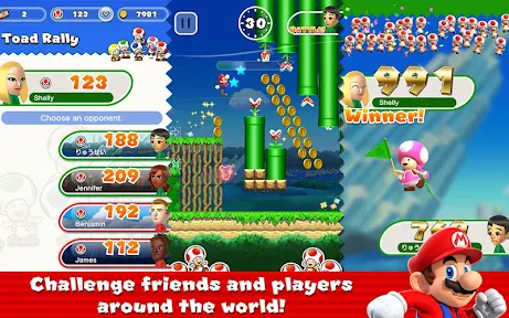 Super Mario Run screenshot
