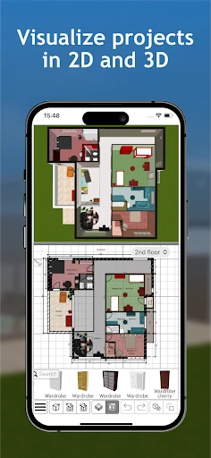 Sweet Home 3D Mobile screenshot
