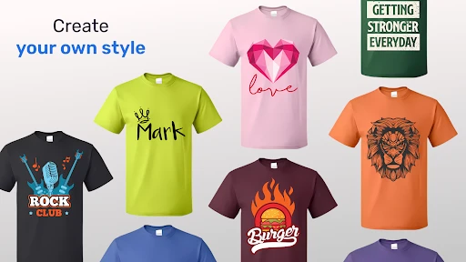 T Shirt Design - T Shirts Art screenshot