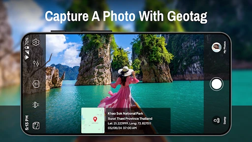 Tagofy - Geotag Map Camera screenshot