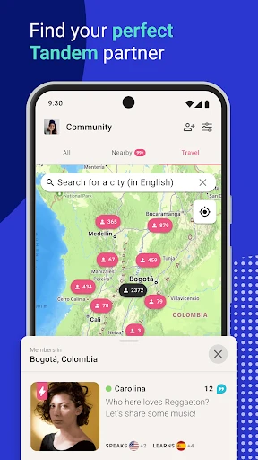 Tandem: Language exchange screenshot