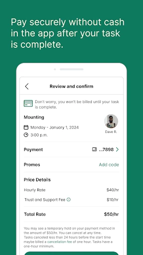 Taskrabbit - Handyman, Errands screenshot