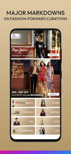 Tata CLiQ Fashion Shopping App screenshot