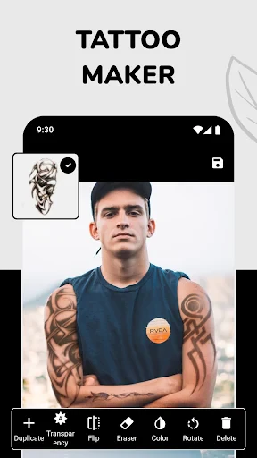 Tattoo Simulator Tattoo Maker screenshot