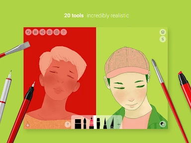 Tayasui Sketches screenshot