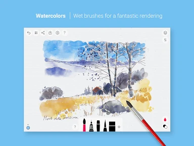 Tayasui Sketches screenshot