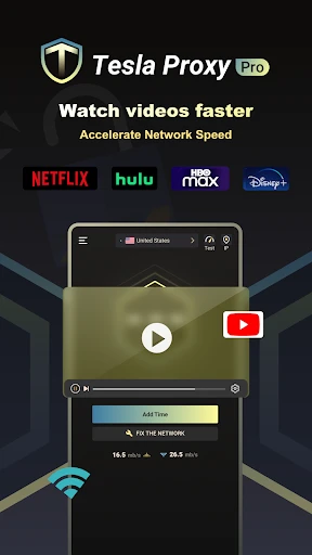 Tesla Proxy Pro - Safe & Fast screenshot