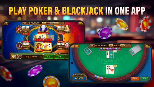 Texas Holdem Poker & Blackjack screenshot