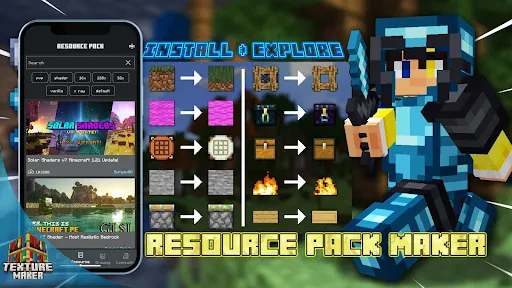 Texture Maker for Minecraft PE screenshot