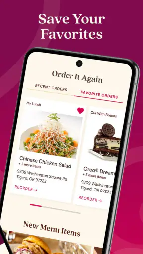 The Cheesecake Factory screenshot