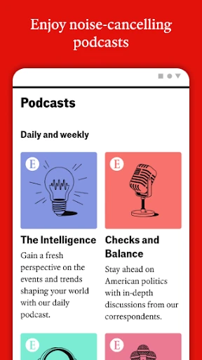 The Economist - News, Podcasts screenshot