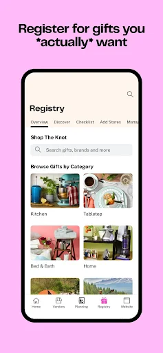 The Knot Wedding Planner screenshot