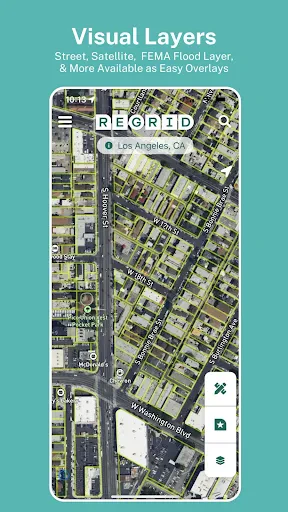 The Regrid Property App screenshot