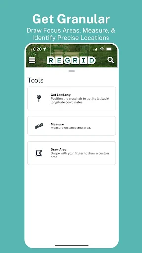 The Regrid Property App screenshot