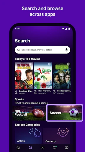 The Roku App (Official) screenshot