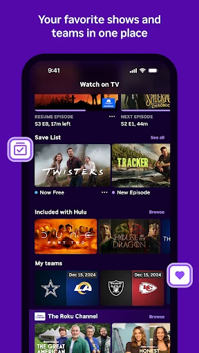 The Roku App (Official) screenshot