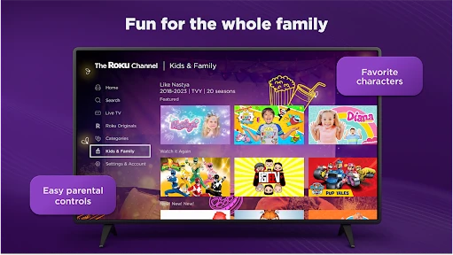 The Roku Channel screenshot