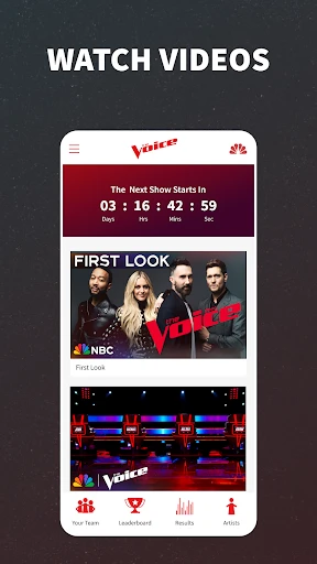 The Voice Official App on NBC screenshot