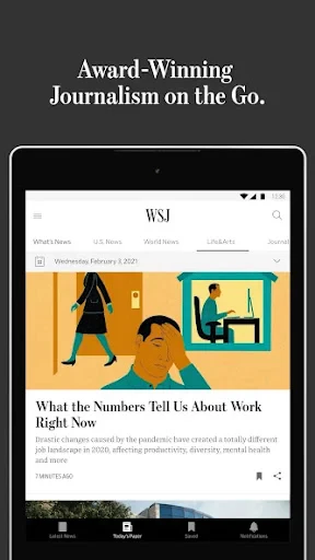 The Wall Street Journal. screenshot
