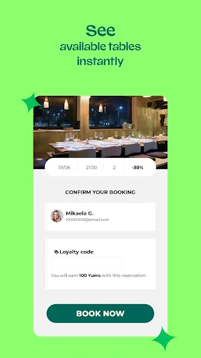 TheFork - Restaurant bookings screenshot