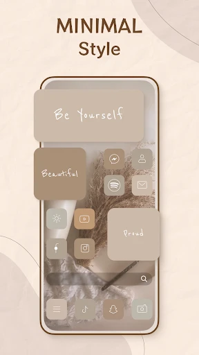Theme, Widget & Icon changer screenshot